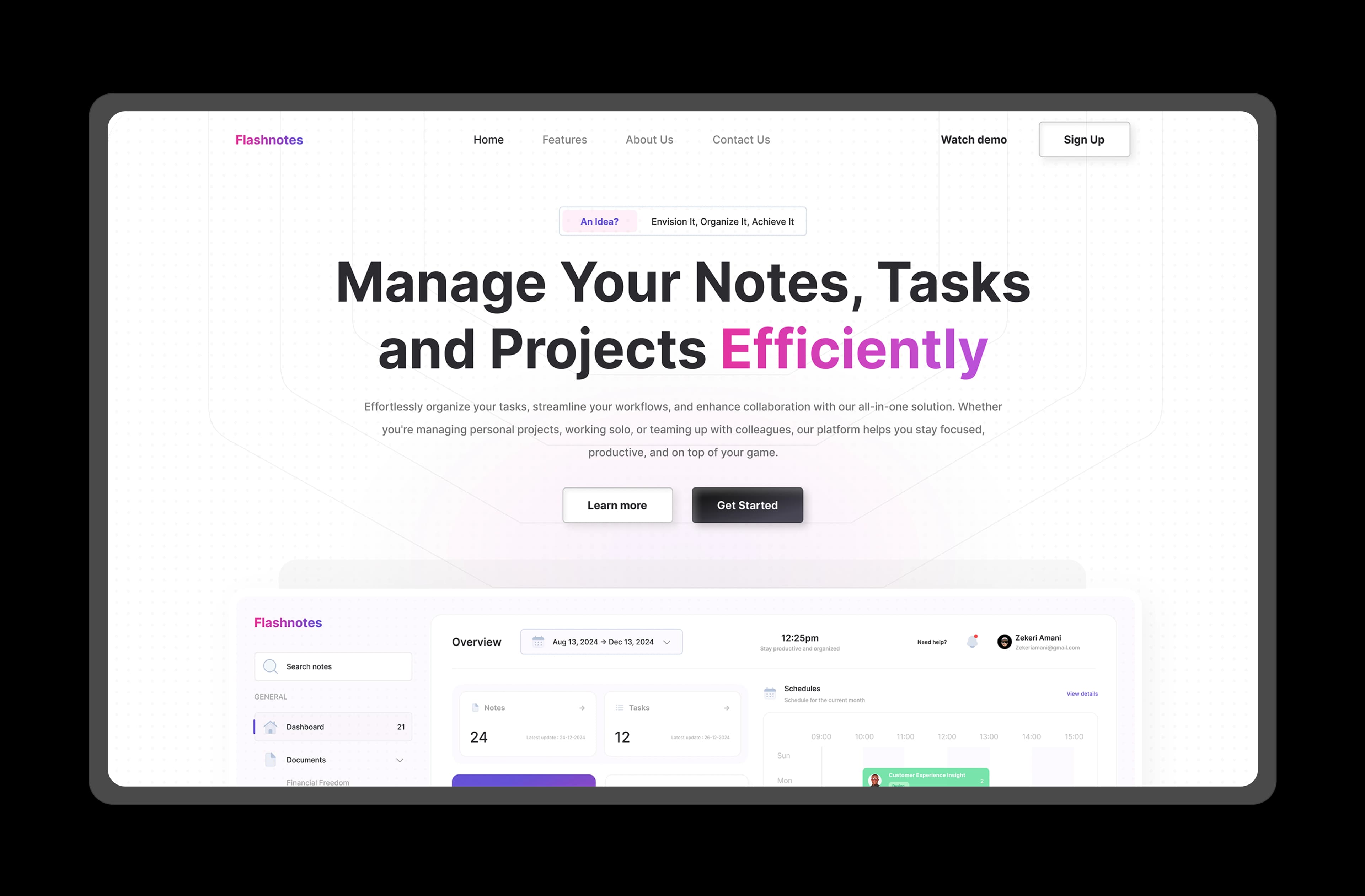 Flashnotes
